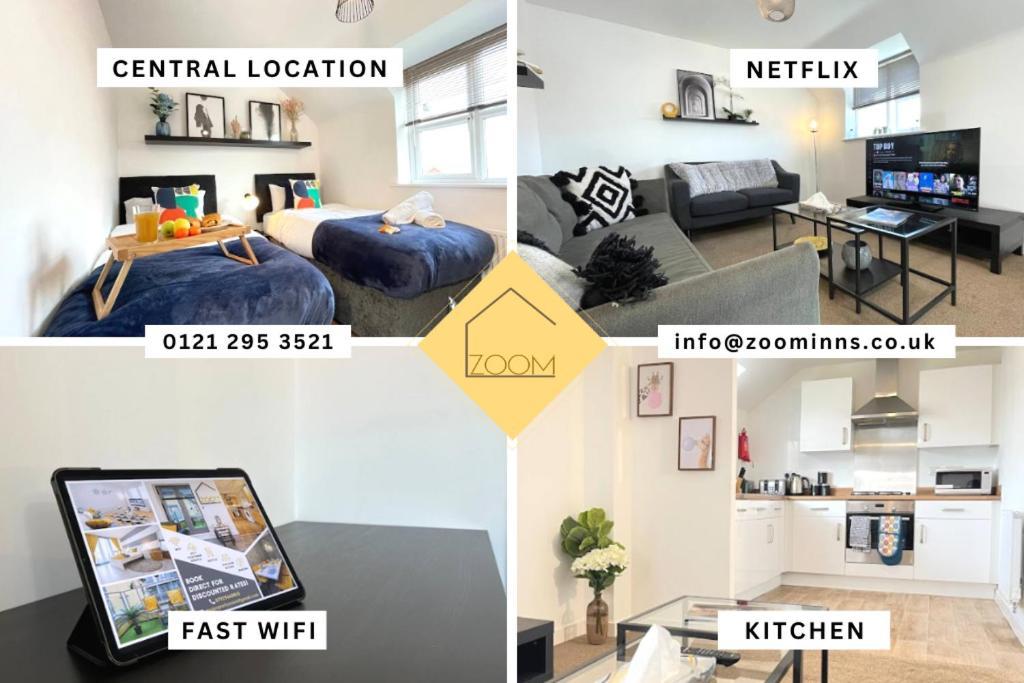 Cosy 2Br Retreat, Near Uni & Qe Hospital, Parking Birmingham Exterior foto